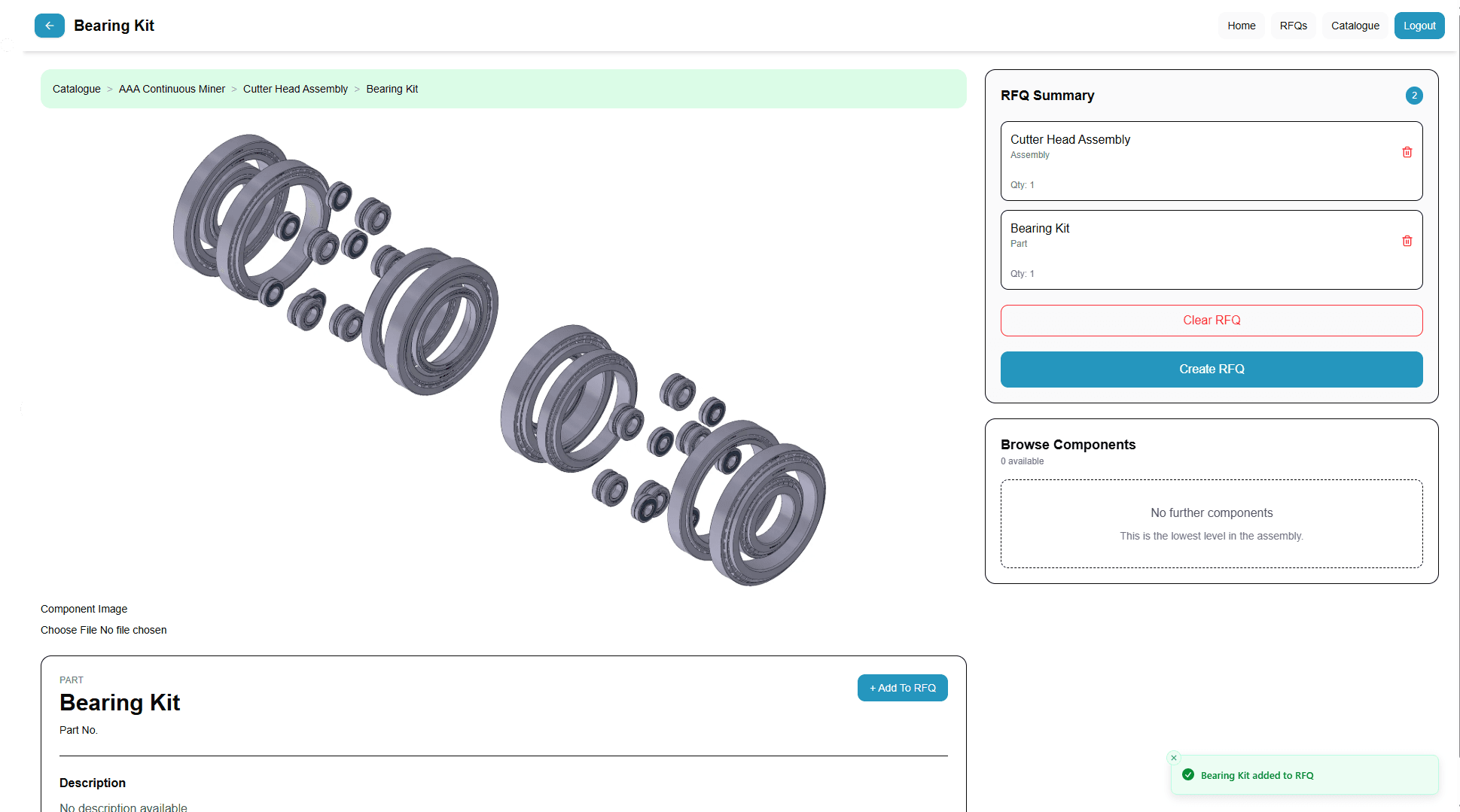 THEOS Enterprise product catalogue
